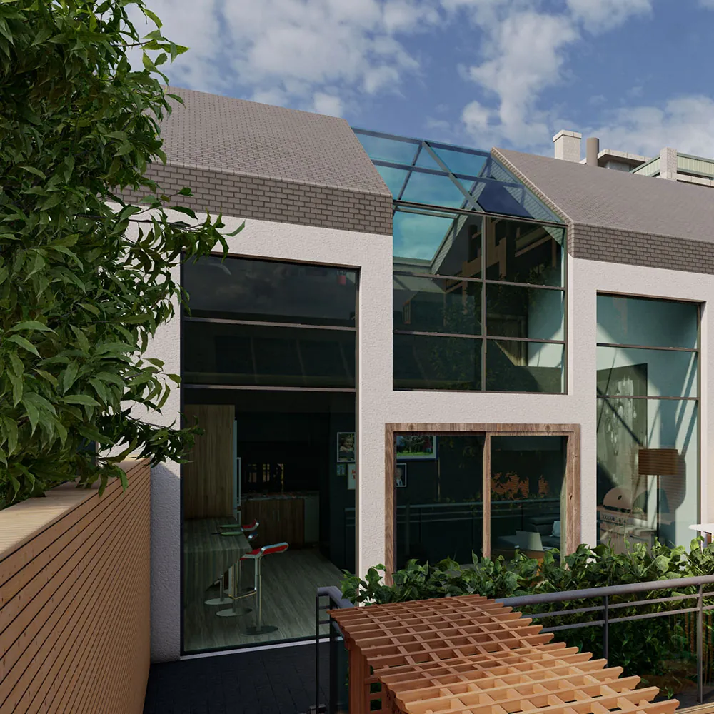 Adjoined housing university collaboration project